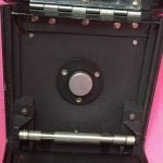 First model Reflex with later style tripod socket, inside camera.